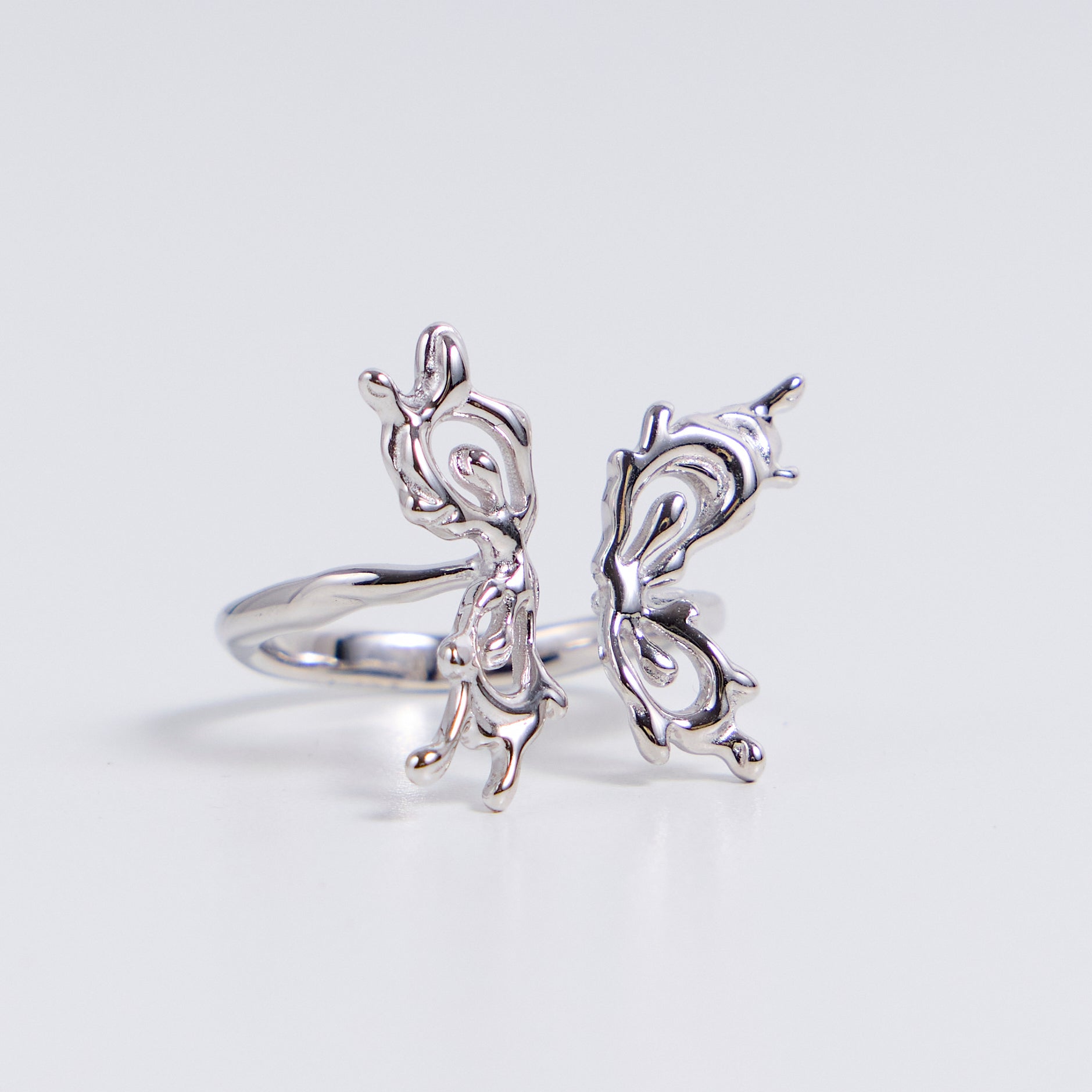 Bague Fūjin - Dieu Du Vent Japonais En Argent 925 - Taille Réglable - Bijou Artisanal