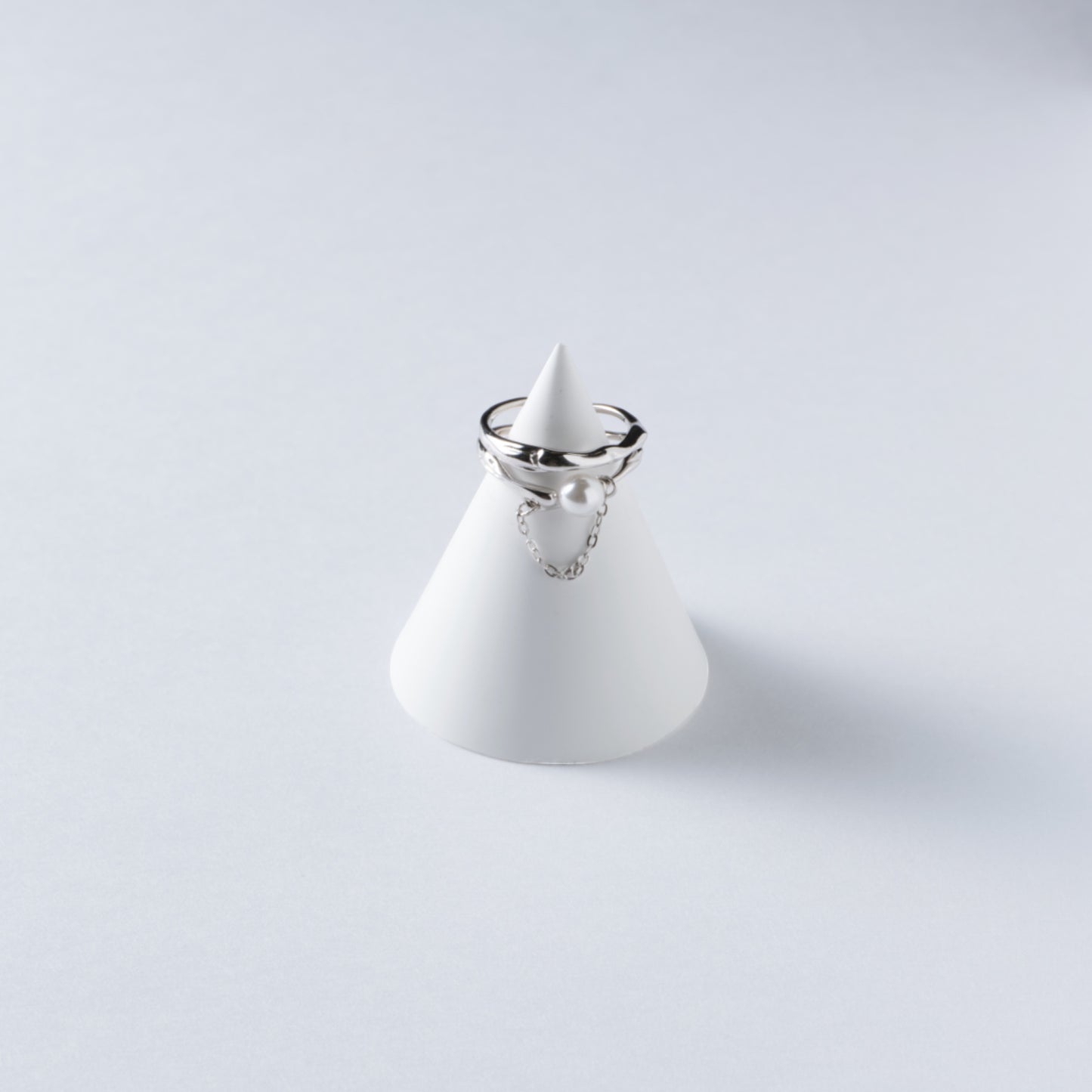 LUEURS MOUVANTES - Bague en Argent 925 avec Perle