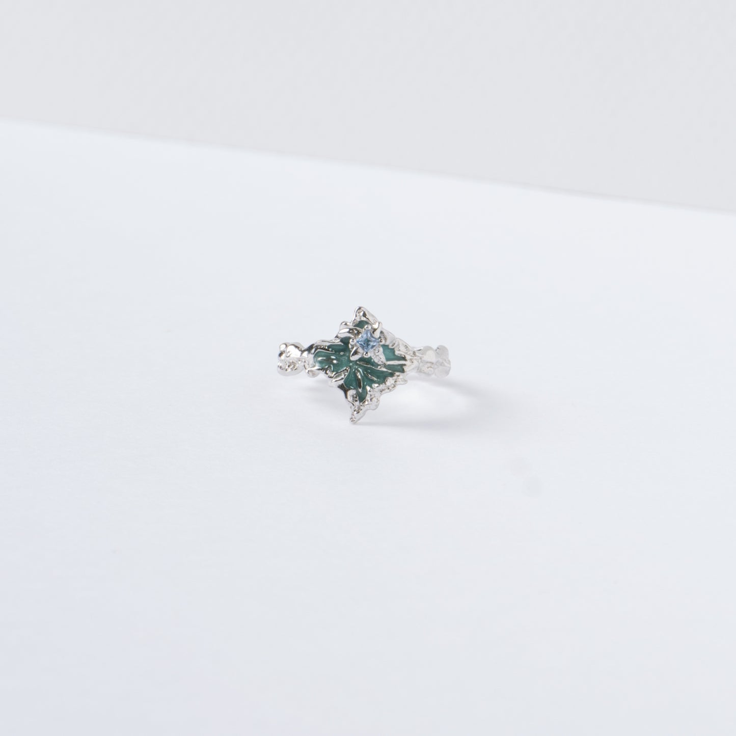 PAPILLON BRISÉ - Bague en Argent 925
