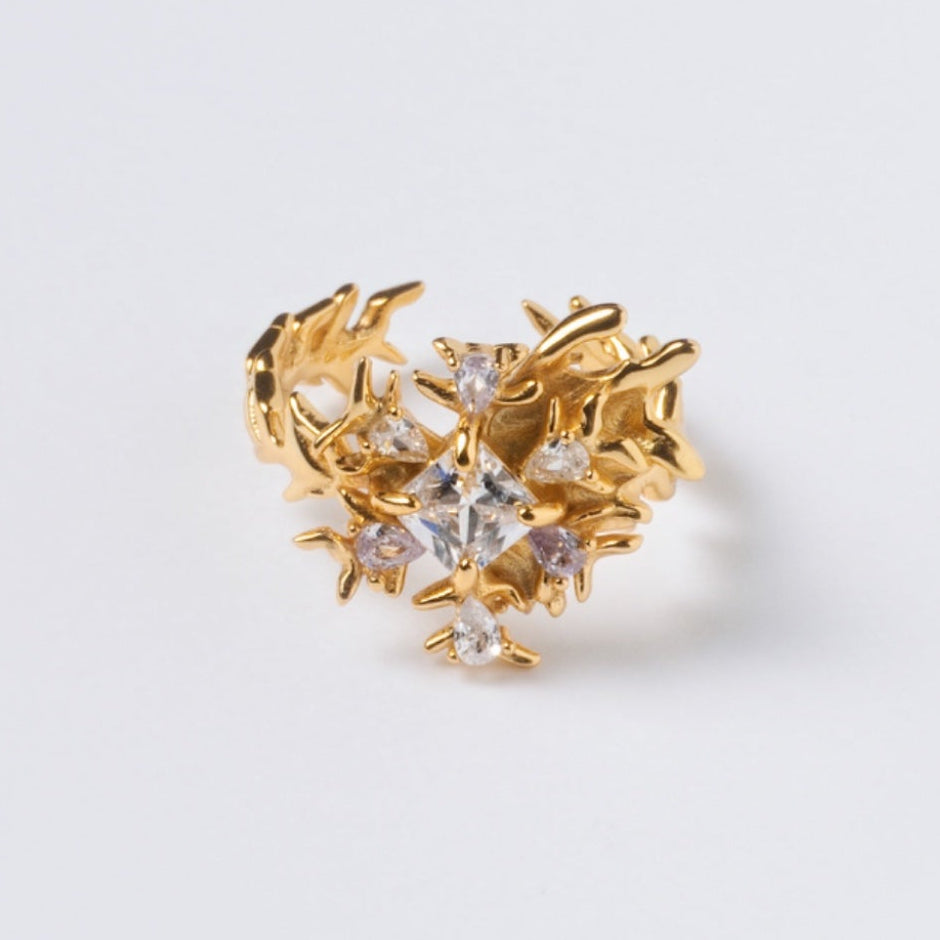 FEMME DES NEIGES - Bague en Argent 925