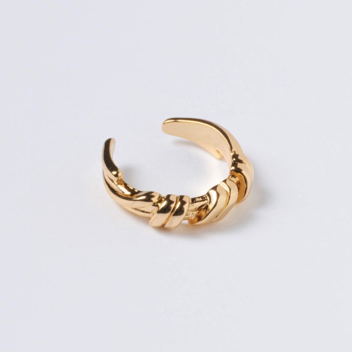 CORDE DES SENTIMENTS - Bague en Cuivre plaqué Or (Platine)