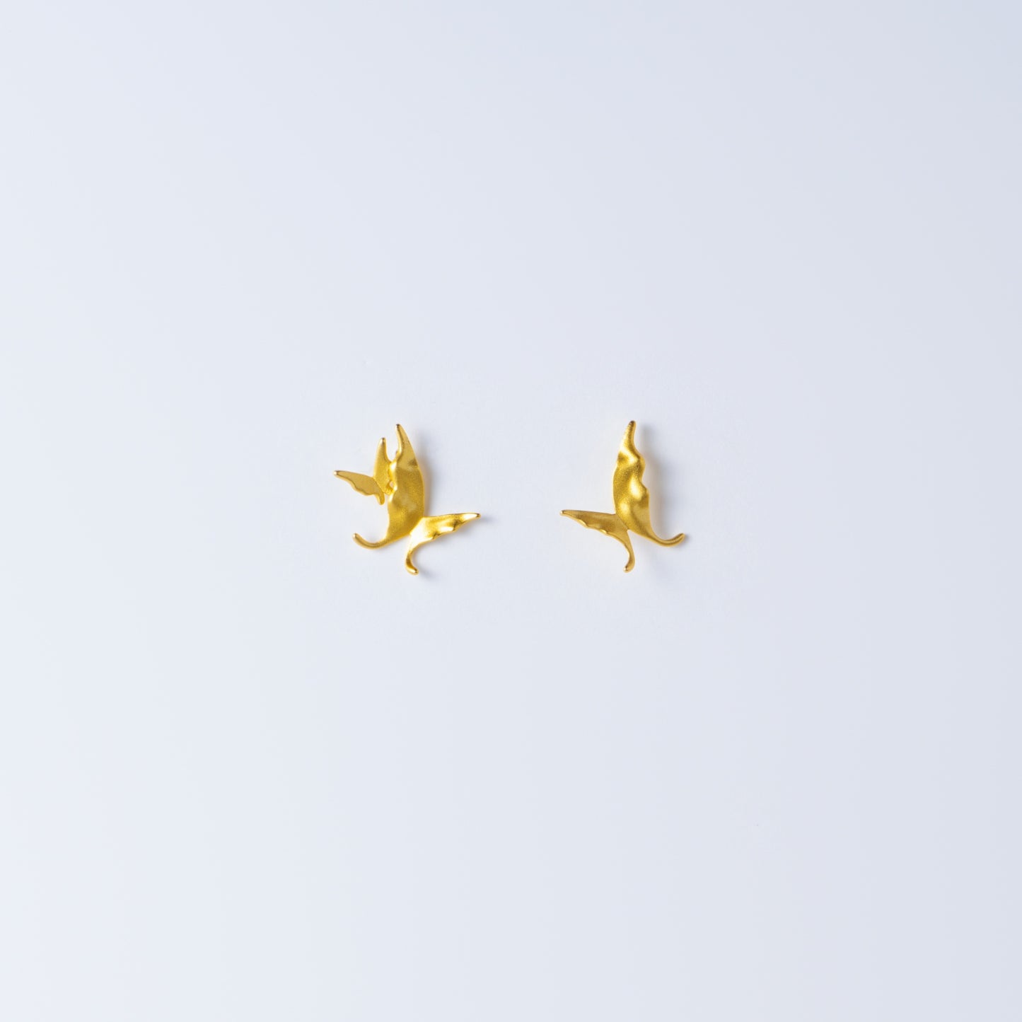 DANSE DES PAPILLONS - Boucles d'Oreille en Argent 925