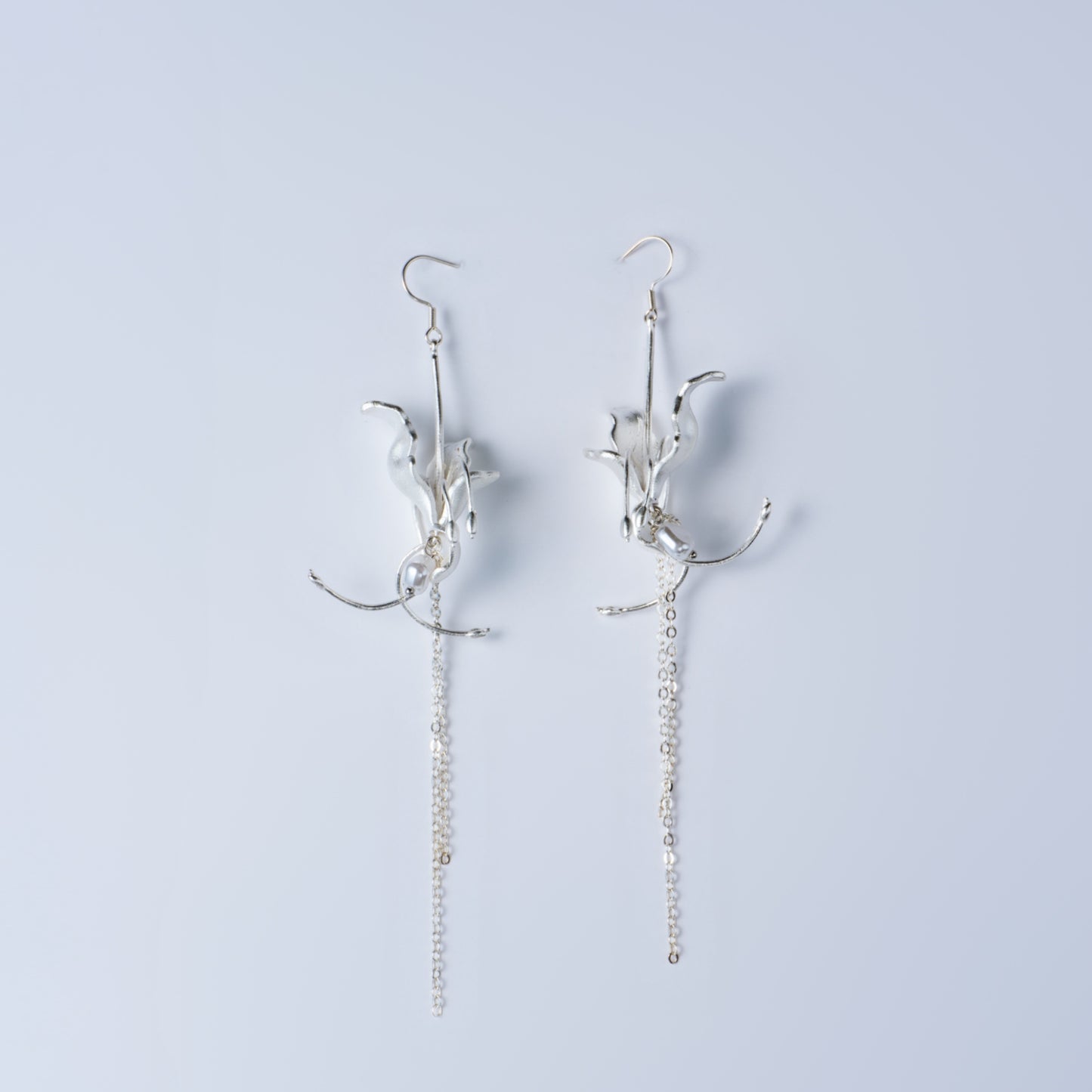 IRIS- Boucles d'Oreilles en Argent 925