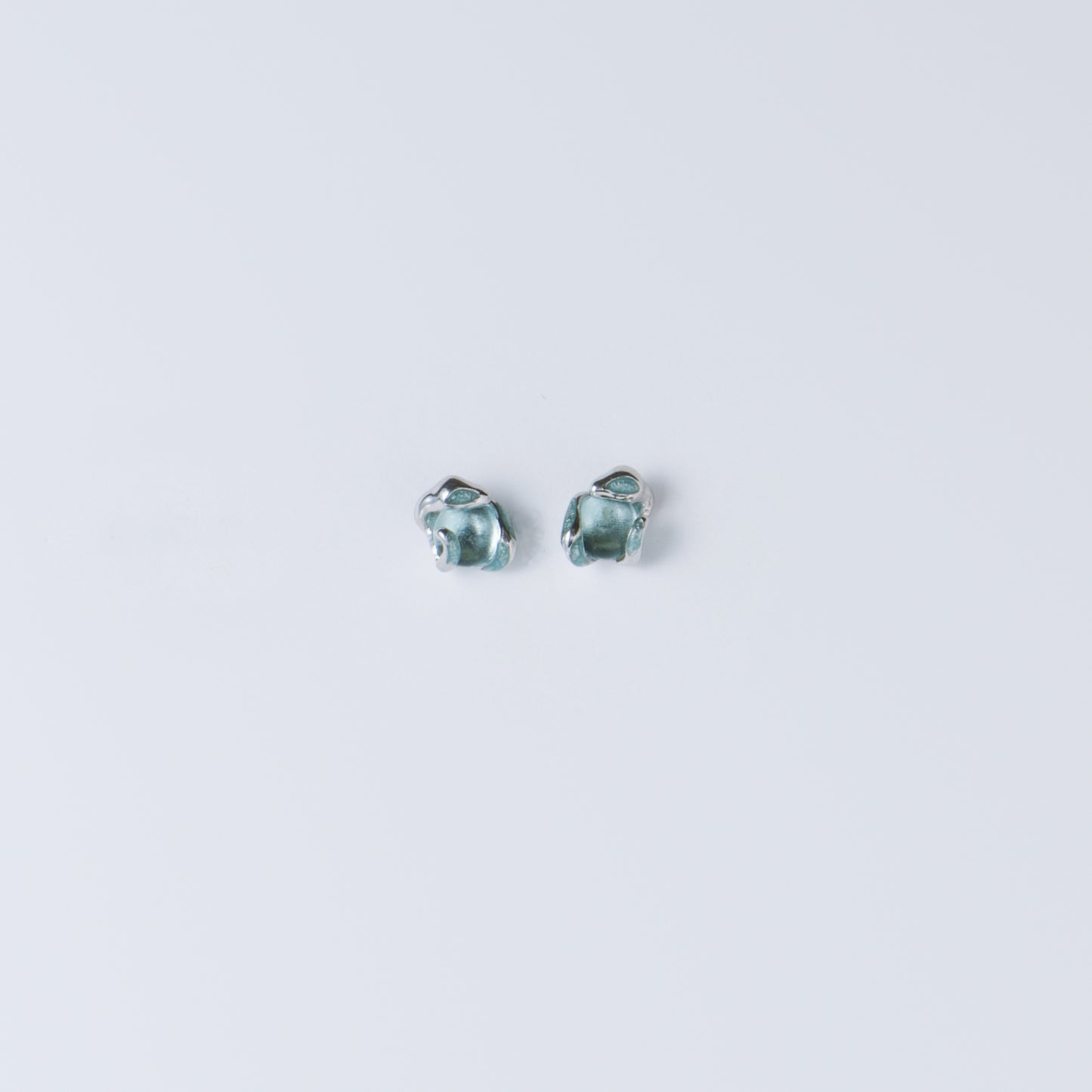 LARMES BLEUES - Boucles d'Oreille en Argent 925