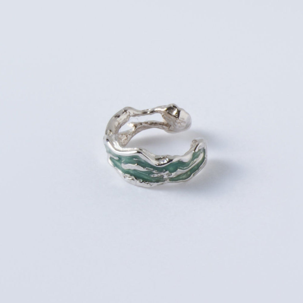 CIEL AZUR - Manchette d'Oreille en Argent 925