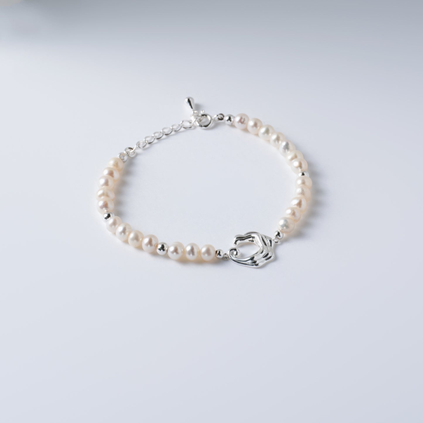 LUEUR DE PERLE SOUS LA LUNE - Bracelet de Perles