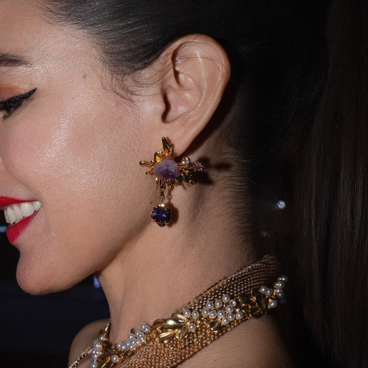 MÉTAMORPHOSE DU PAPILLON - Boucles d'Oreille en Argent 925