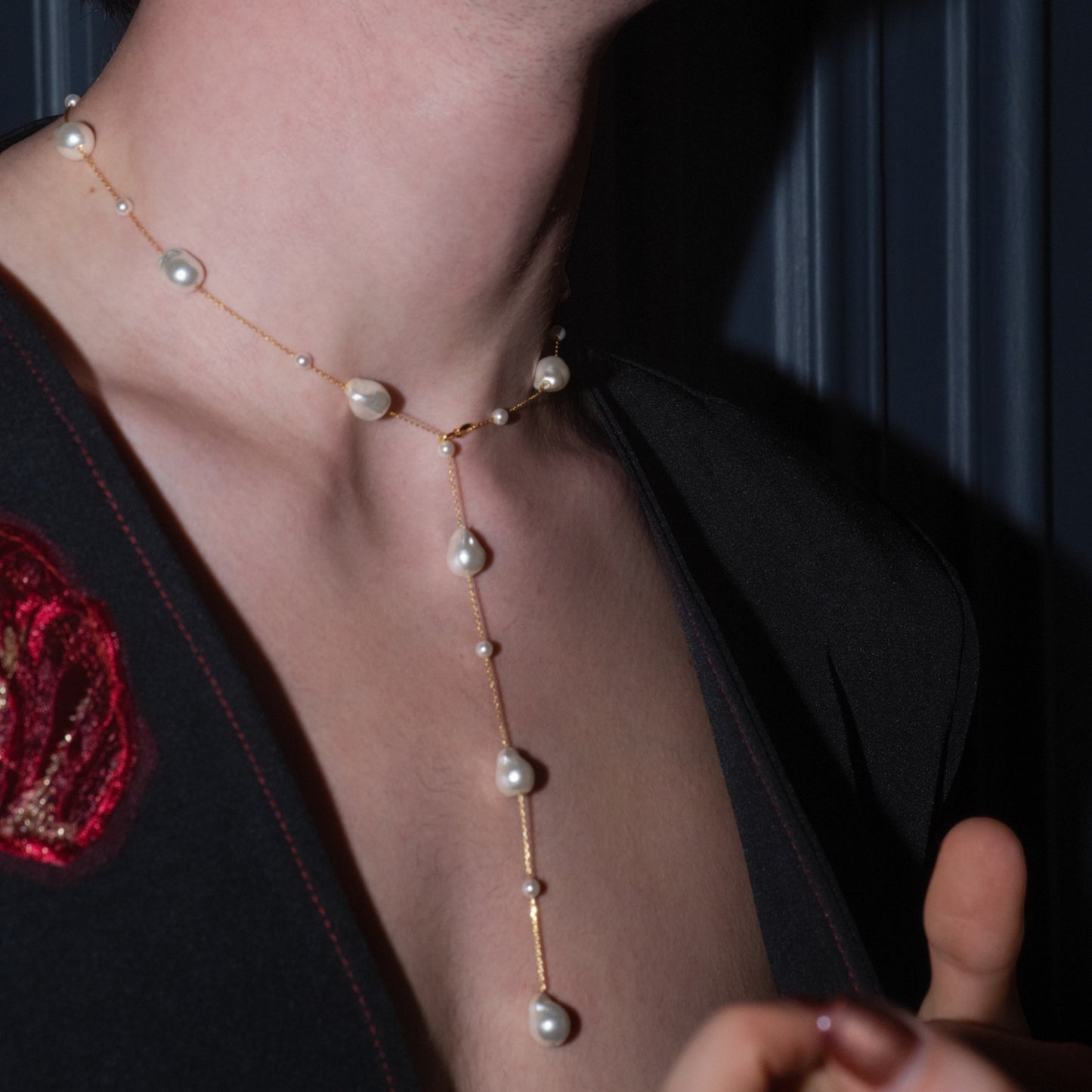 CIEL ÉTOILÉ - Collier en Argent 925 avec Perles