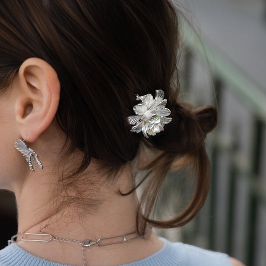 NUAGES PARFUMÉS AU GARDÉNIA - Épingle à cheveux en Argent 925