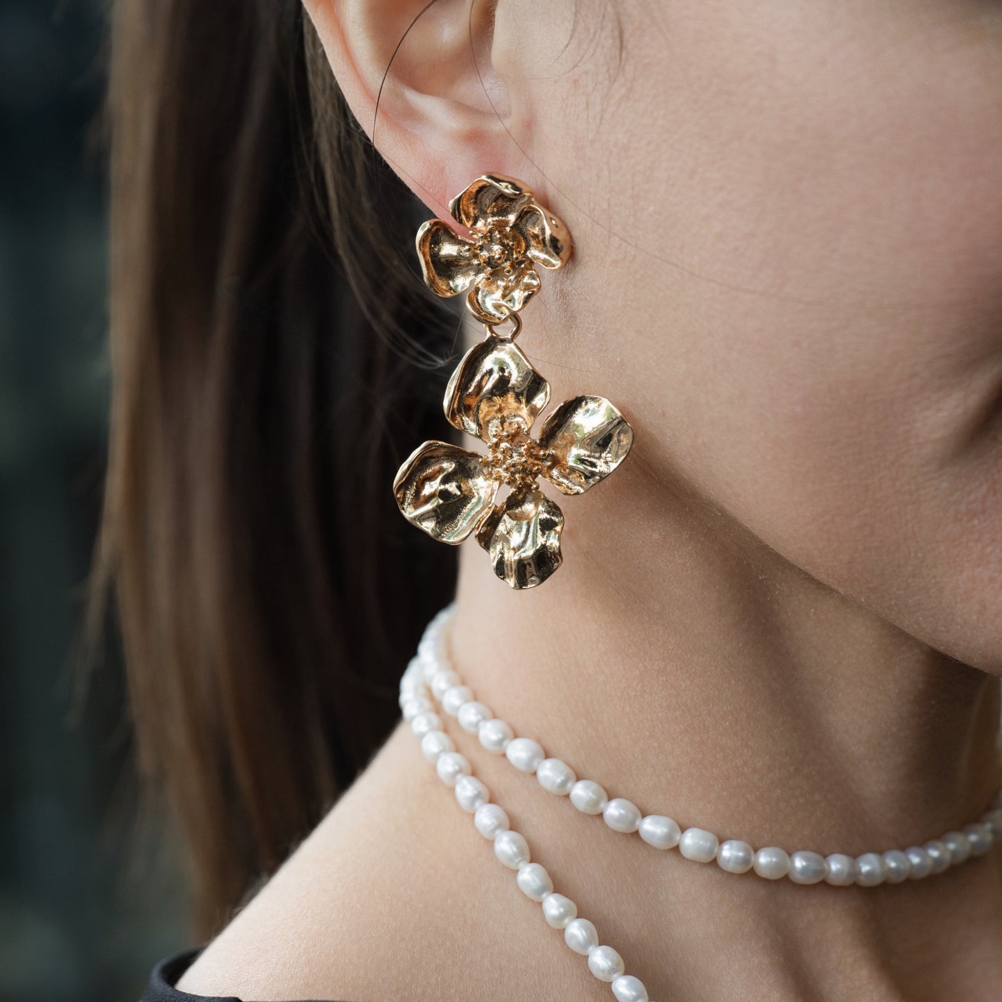 JEUNESSE ÉTERNELLE - Boucles d'oreilles en Alliage