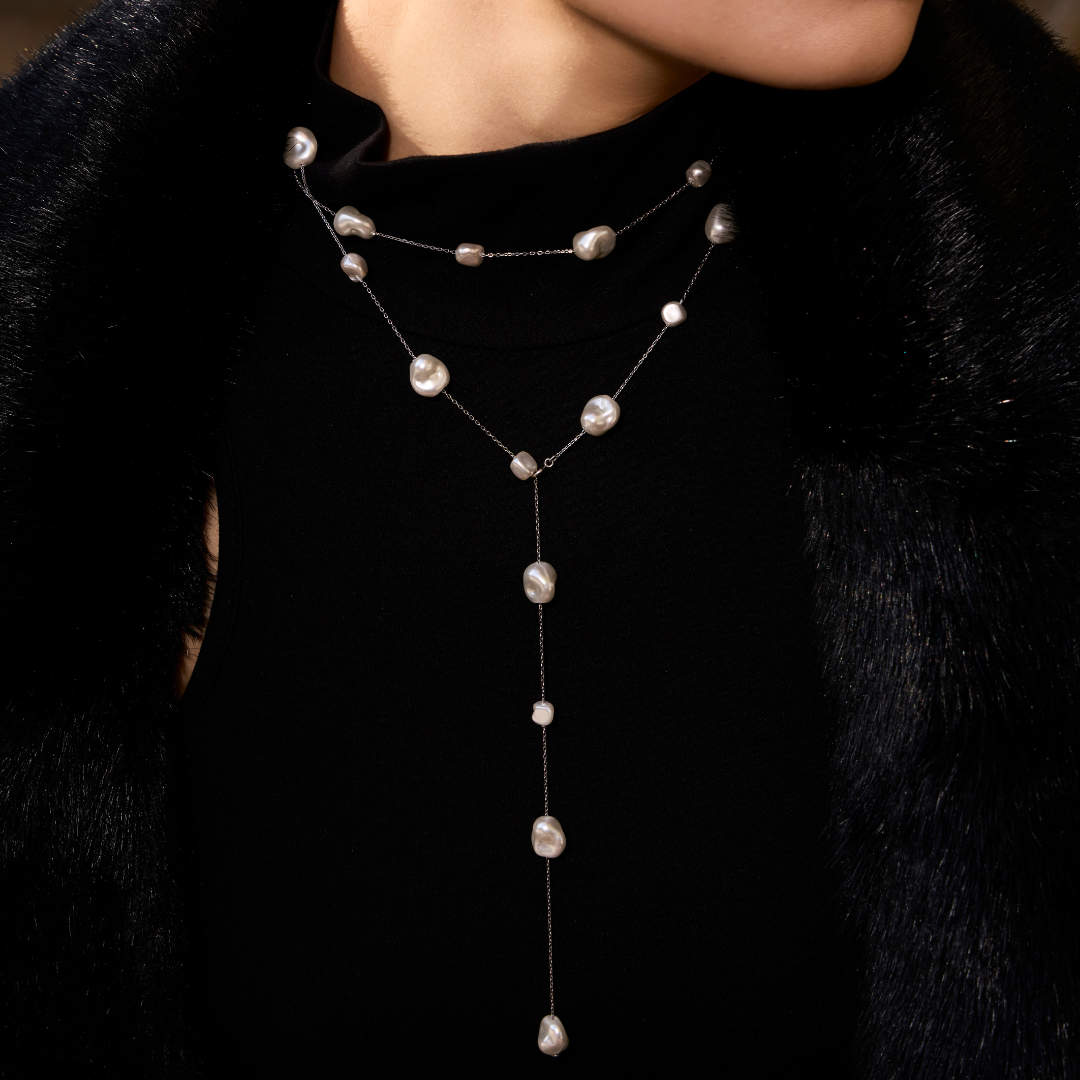 RIVIÈRE DE PERLES - Collier de Perles