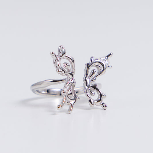 VOLEUR DE FLEURS - Bague en Argent 925