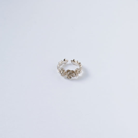 POÈMES PARMI LES FLEURS - Bague en Argent 925