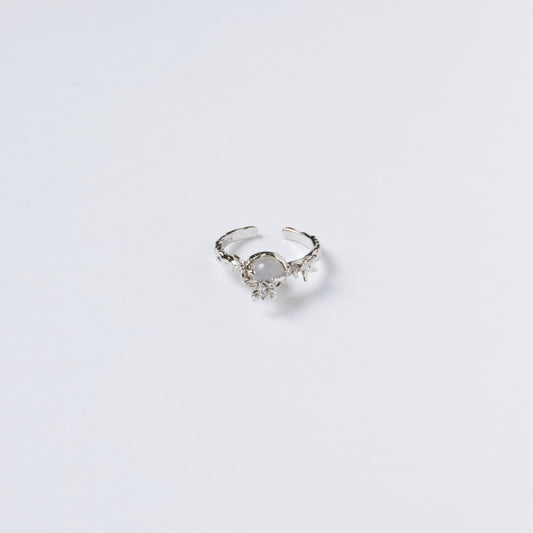 PAPILLON SUR LA BRANCHE DU SUD - Boucle d'Oreille en Argent 925 avec Jade