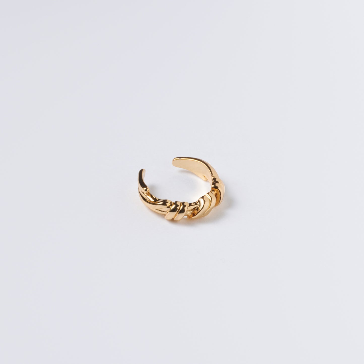 CORDE DES SENTIMENTS - Bague en Cuivre plaqué Or (Platine)