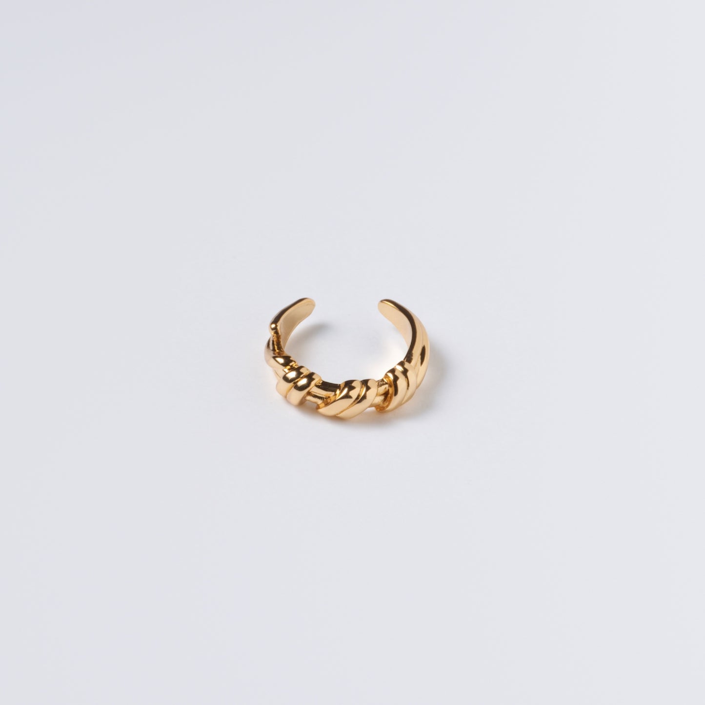 CORDE DES SENTIMENTS - Bague en Cuivre plaqué Or (Platine)