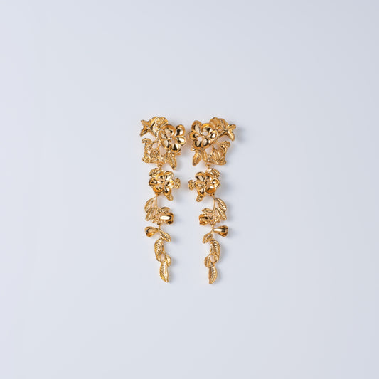 FLORAISON ABONDANTE - Boucles d'Oreille en Argent 925