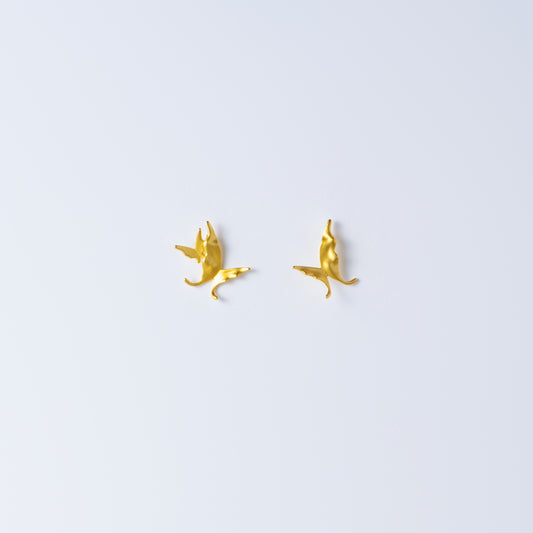 DANSE DES PAPILLONS - Boucles d'Oreille en Argent 925