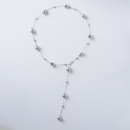 CIEL ÉTOILÉ - Collier en Argent 925 avec Perles